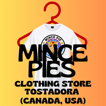 Mince Pie Merchandise at tostadora.com for purchases in the USA and Canada.