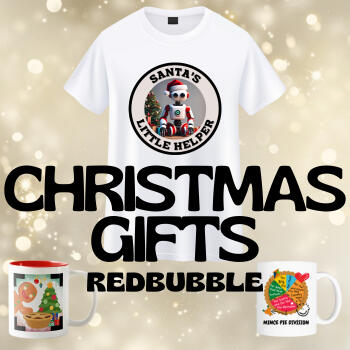 Christmas Gifts and Merchandise for the Mince Pie Enthusiast at our online MPC-Mince-Pies store on Redbubble.com.